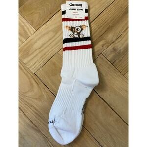 New Jimmy Lion Gremlins Collab Athletic Crew Socks Size Large